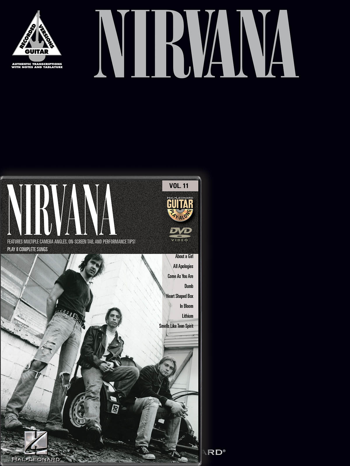 Nirvana Guitar Pack - Includes Nirvana Guitar Tab Book and Nirvana Guitar Play-Along DVD