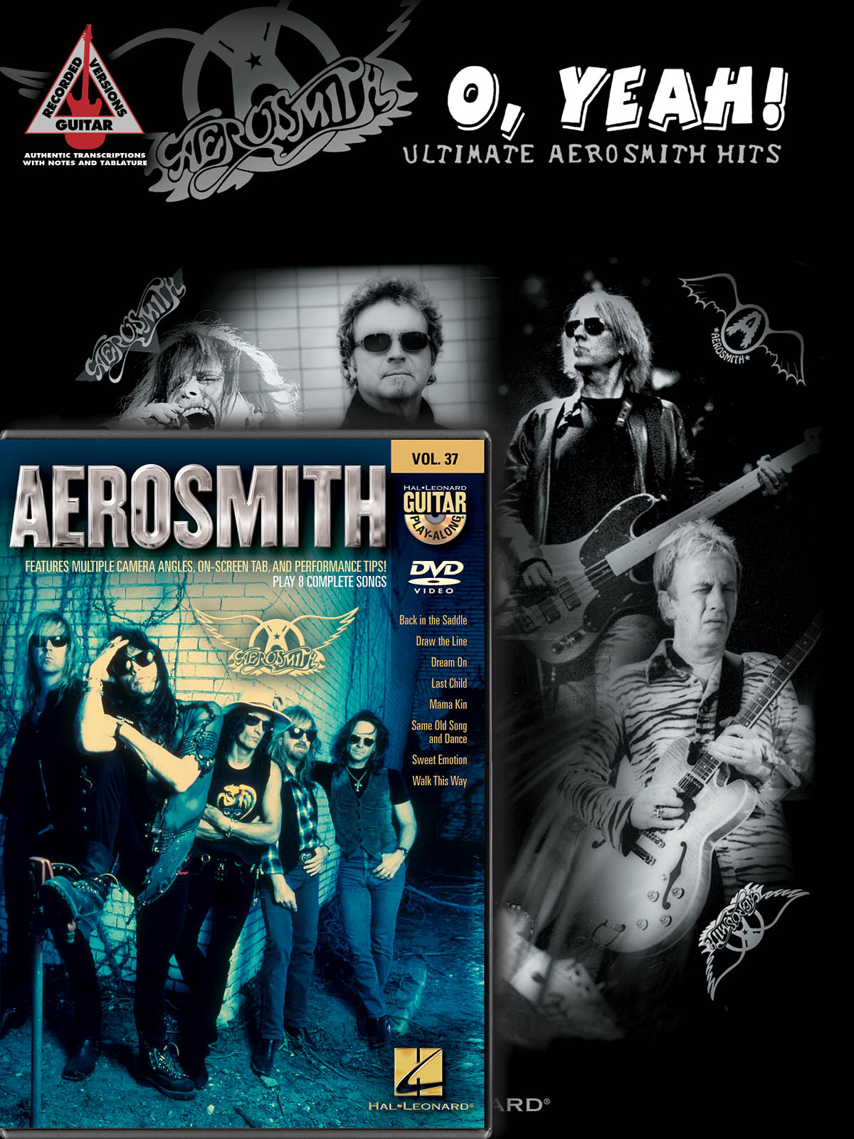 Aerosmith Guitar Pack - Includes O Yeah!: Ultimate Aerosmith Hits book and Aerosmith Guitar Play-Along DVD