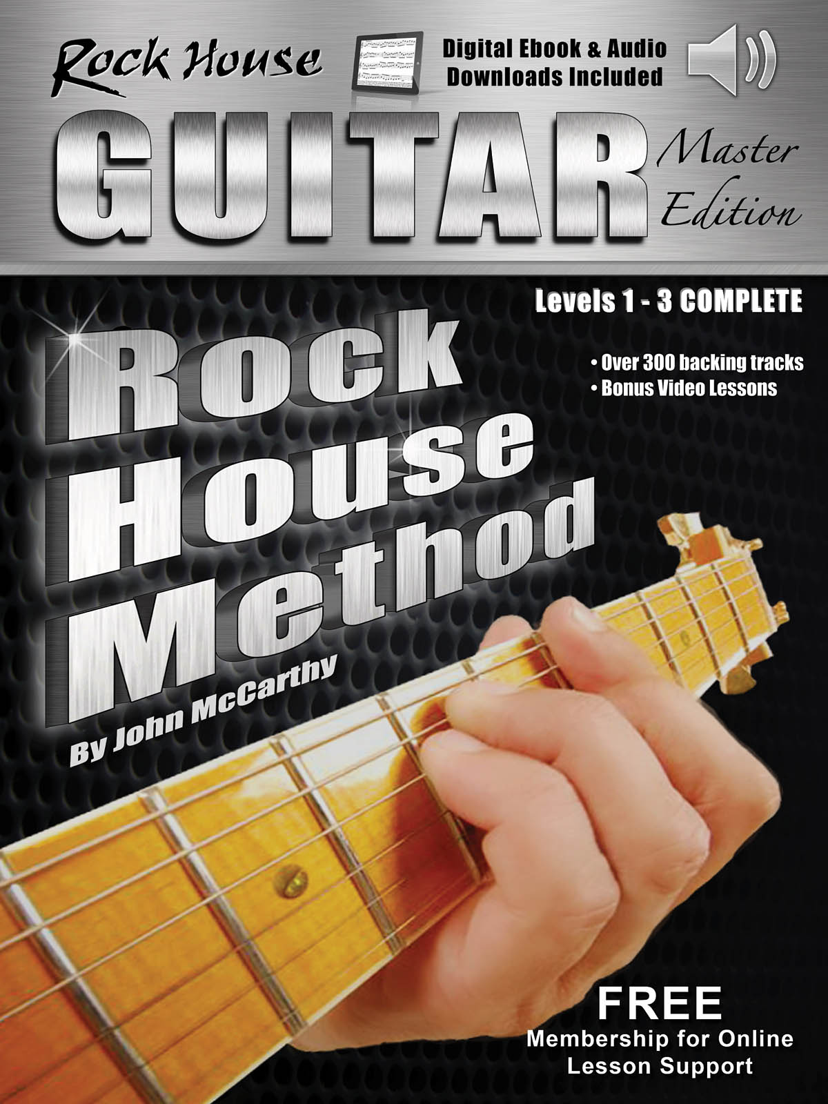 Rock House Guitar Method Master Edition Complete - Levels 1-3 Complete - pro kytaru