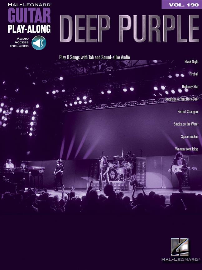 Deep Purple - Guitar Play-Along Volume 190