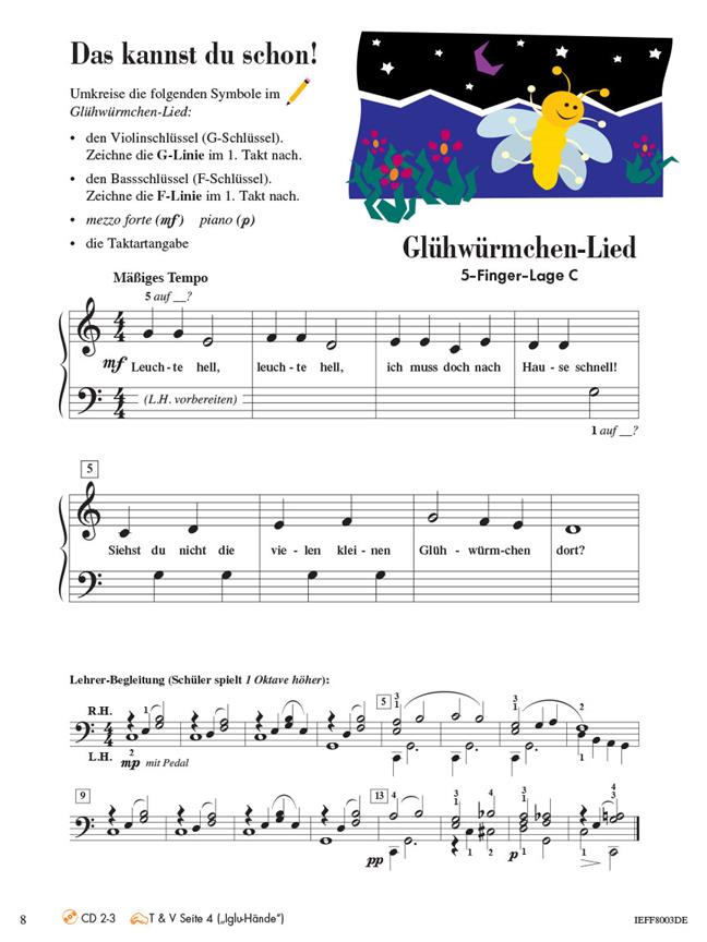 Piano Adventures: Unterrichtsheft 2 (mit CD) - Stufe 2 (Buch 1 von 2)