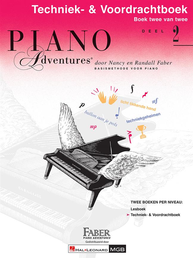 Piano Adventures: Techniek- & Voordrachtboek 2 - Deel 2 (Boek 2 van 2)