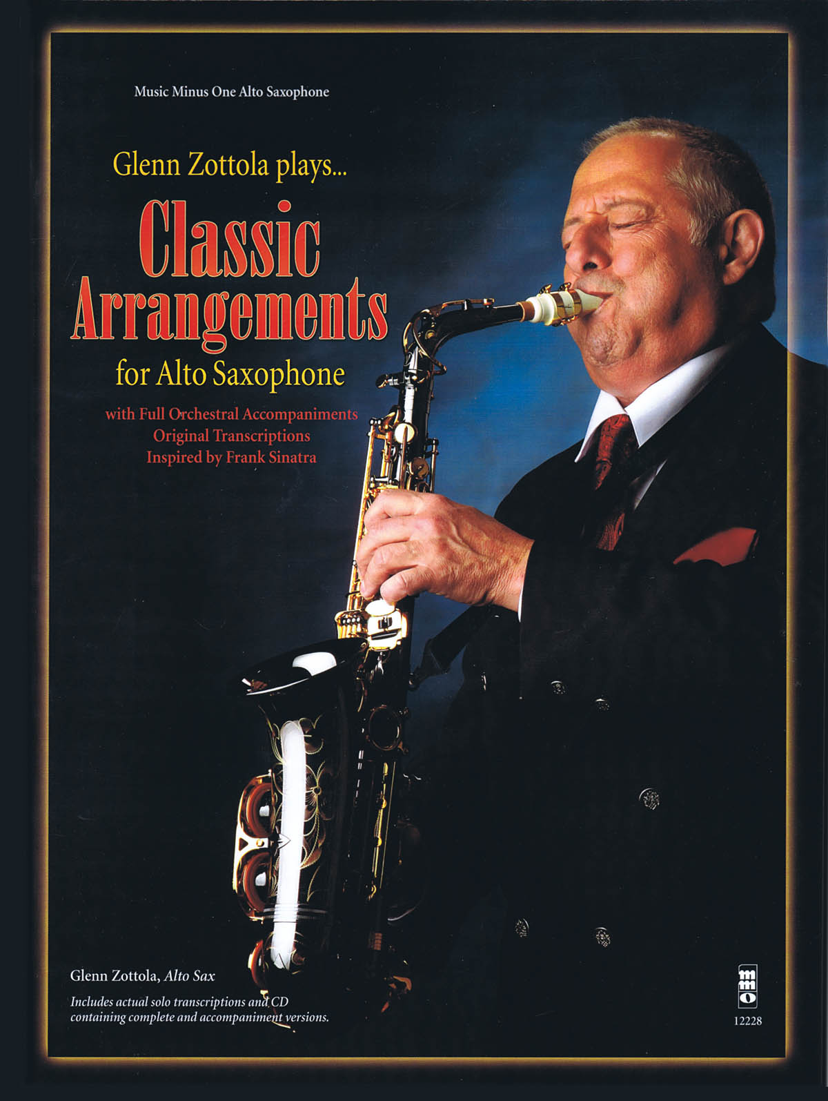 Glenn Zottola Plays Classic Ararrangements - for Alto Saxophone - noty na altový saxofon