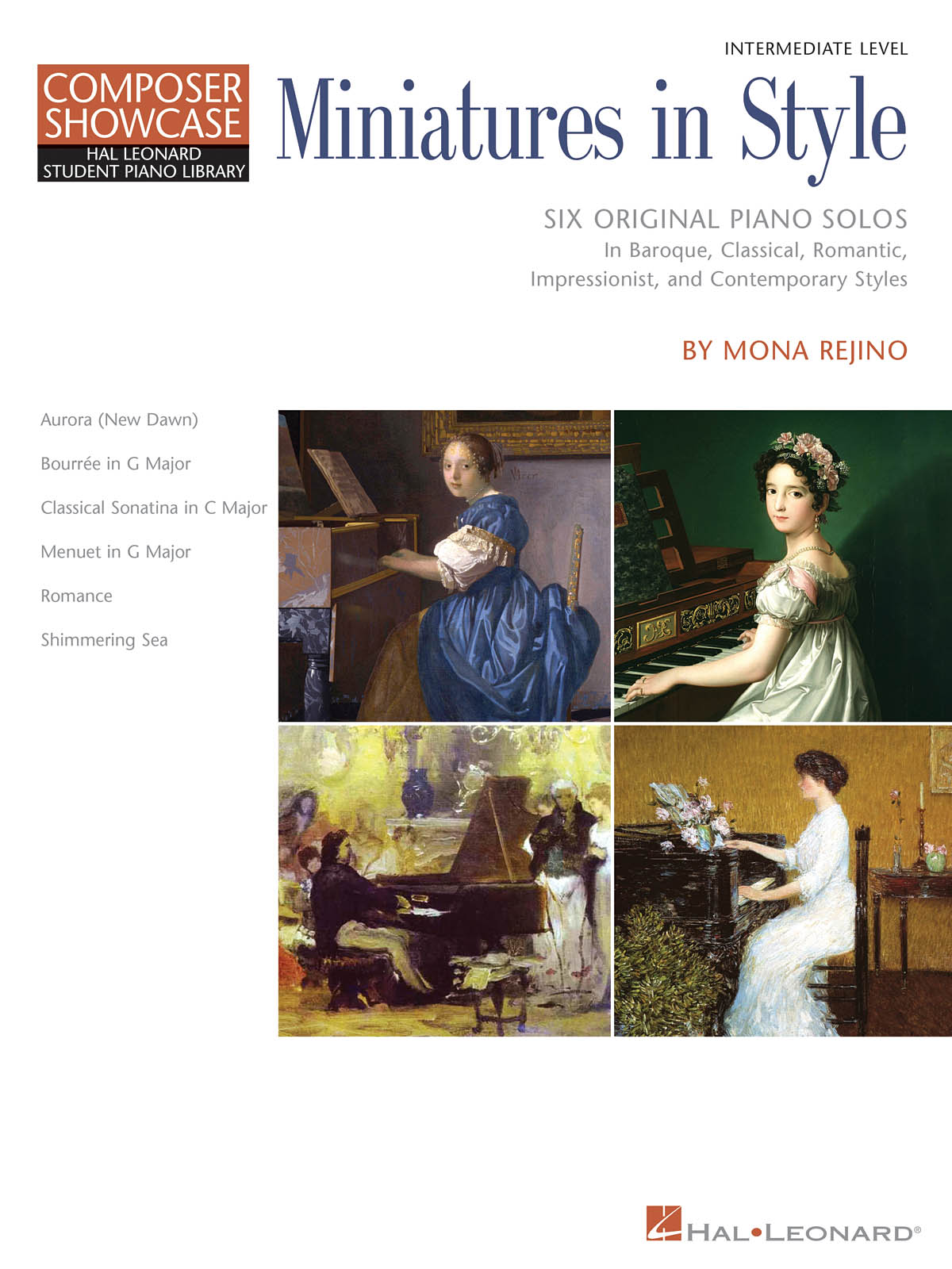 Miniatures in Style - Hal Leonard Student Piano Library Composer Showcase Intermediate Level