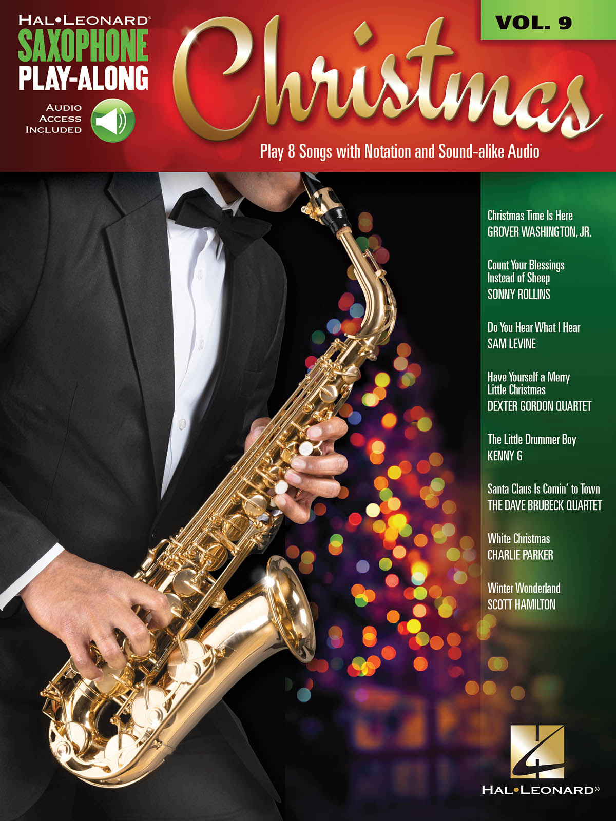 Christmas - Saxophone Play-Along Volume 9 - noty pro saxofon