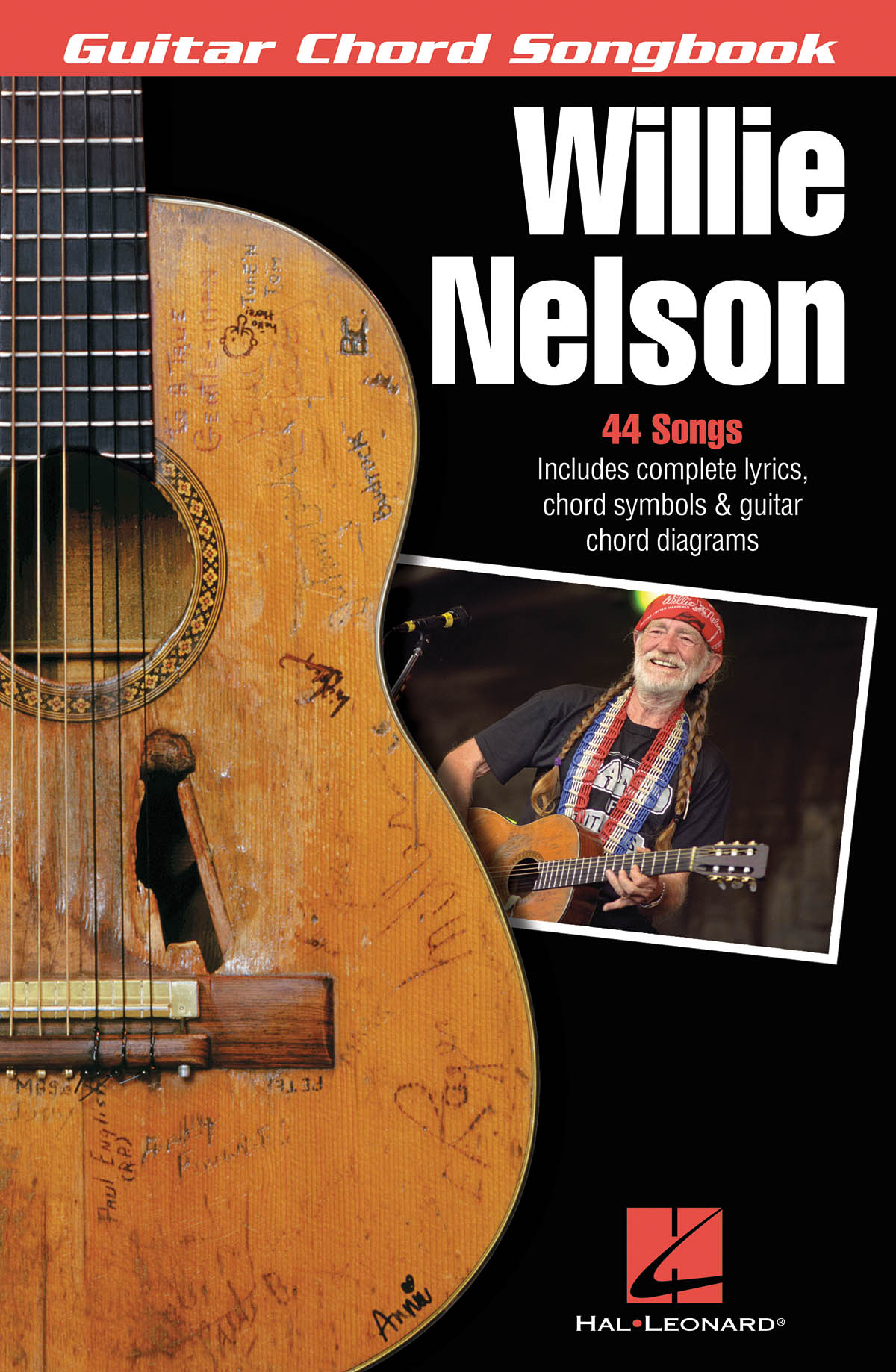 Willie Nelson - Guitar Chord Songbook noty na kytaru