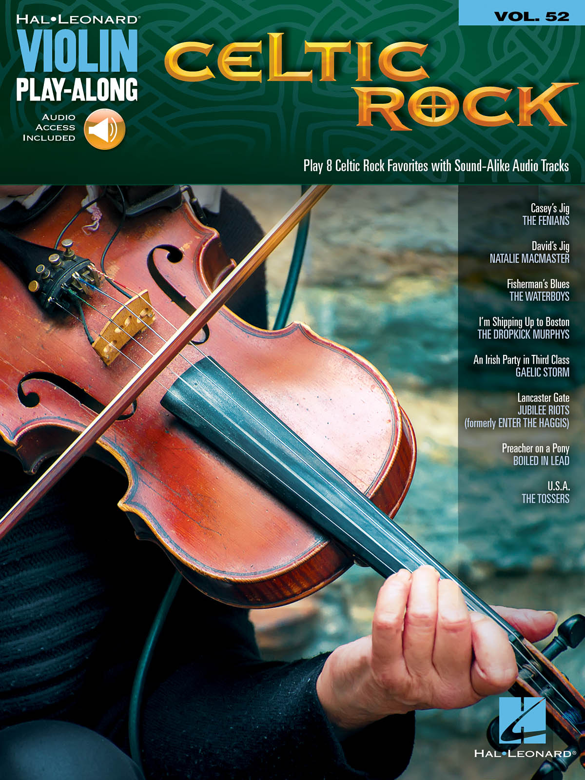Celtic Rock - Violin Play-Along Volume 52 - noty pro housle