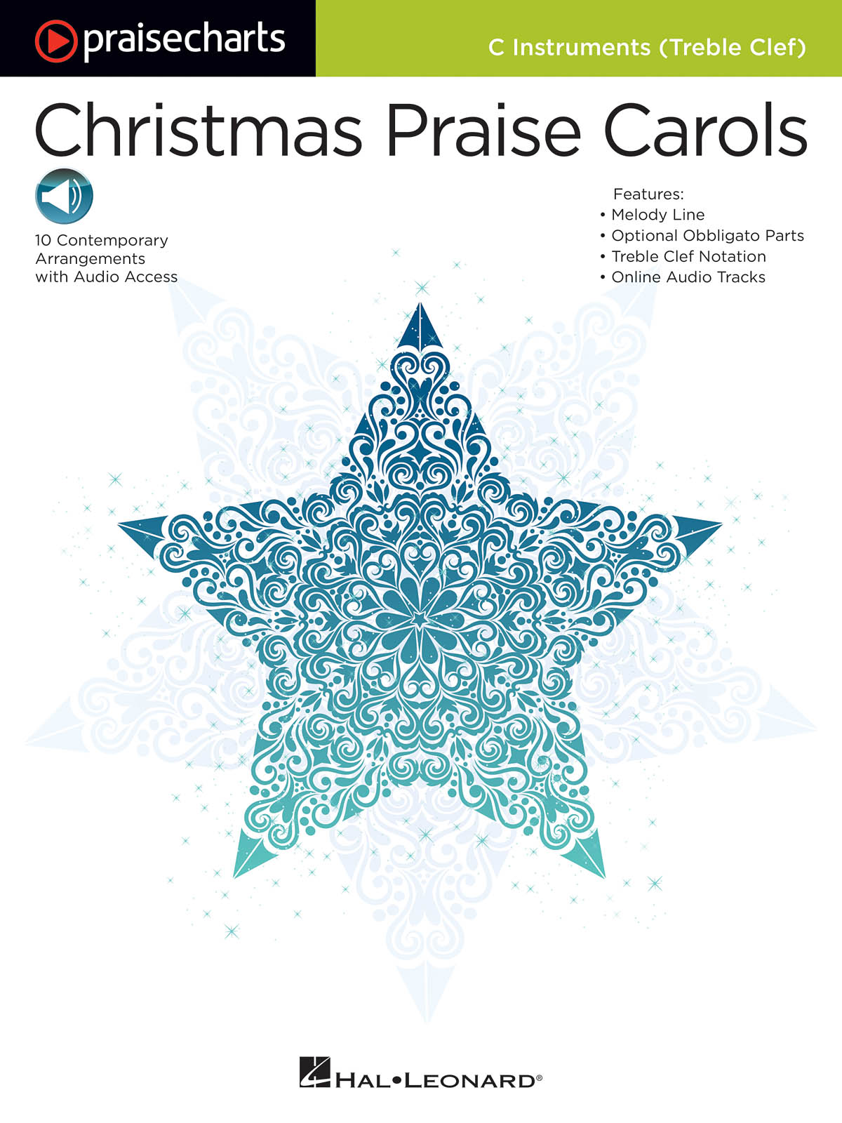 Christmas Praise Carols-C-Treble Instruments - Praise Charts pro nástroje v různých laděních
