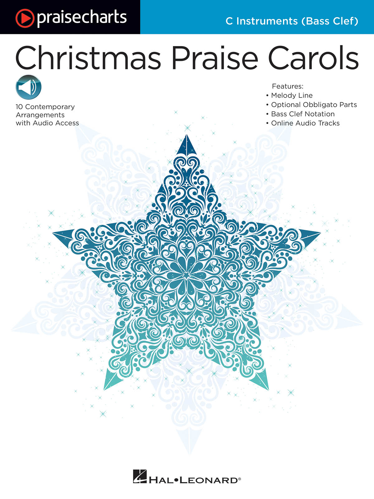 Christmas Praise Carols-C Bass Instruments - Praise Charts pro nástroje v různých laděních