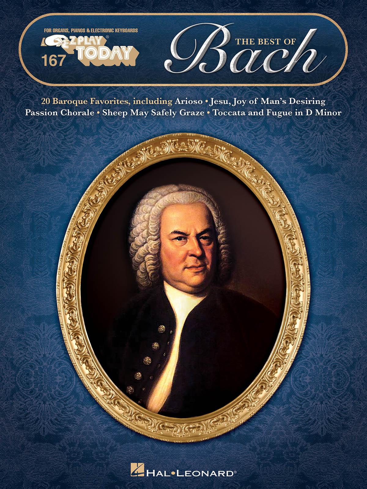 The Best of Bach - E-Z Play Today Volume 167 - noty pro klavír nebo keyboard