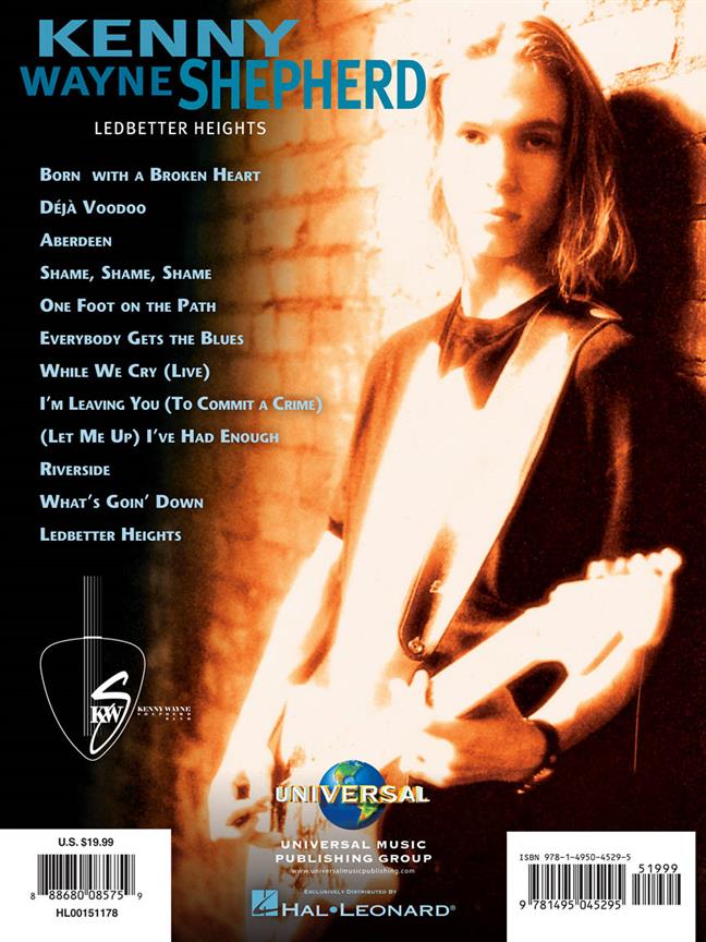 Kenny Wayne Shepherd: Ledbetter Heights - (20th Anniversary Edition) - pro kytaru