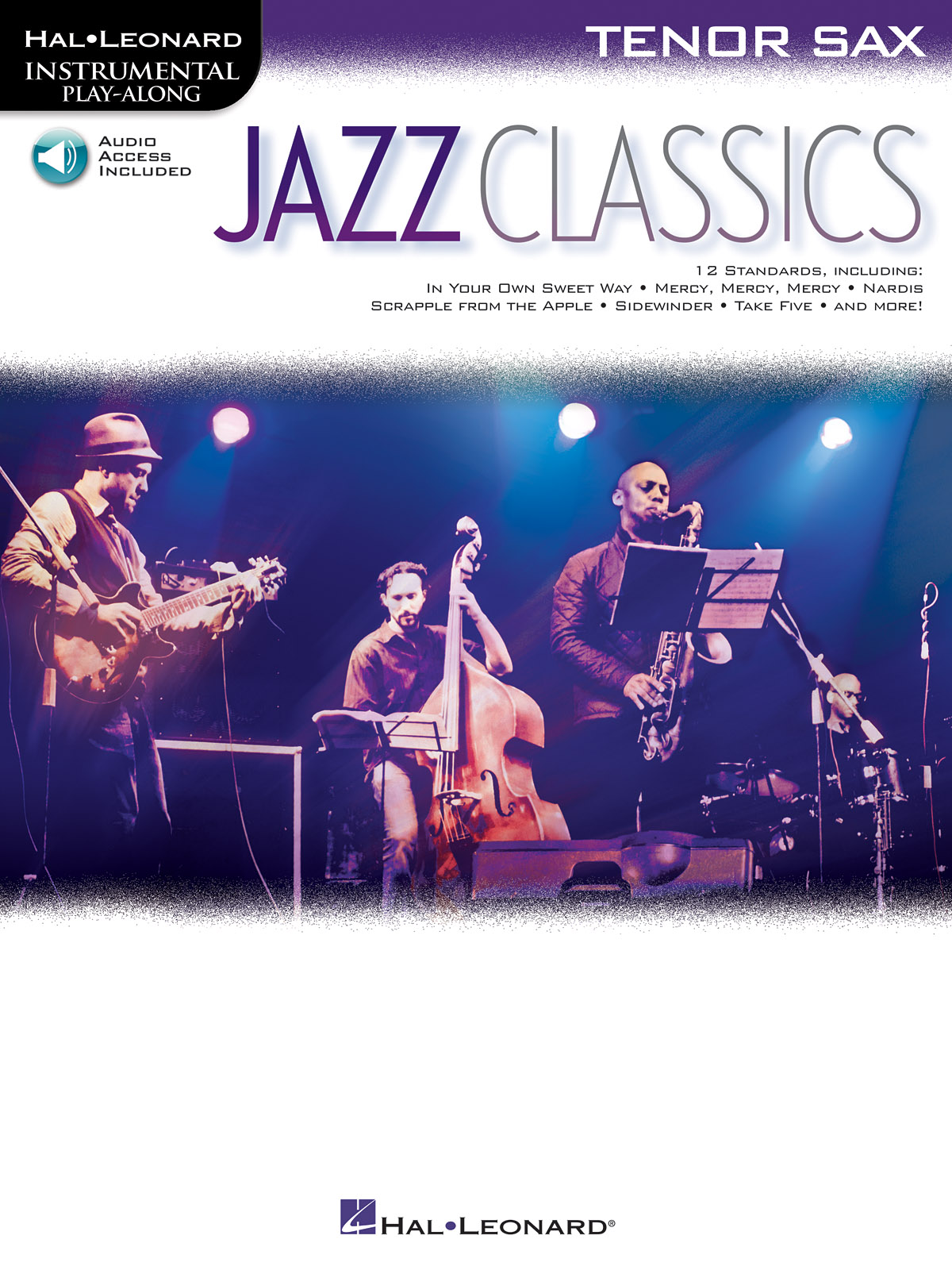 Jazz Classics - Tenor Saxophone - Instrumental Play-Along - noty na tenor saxofon