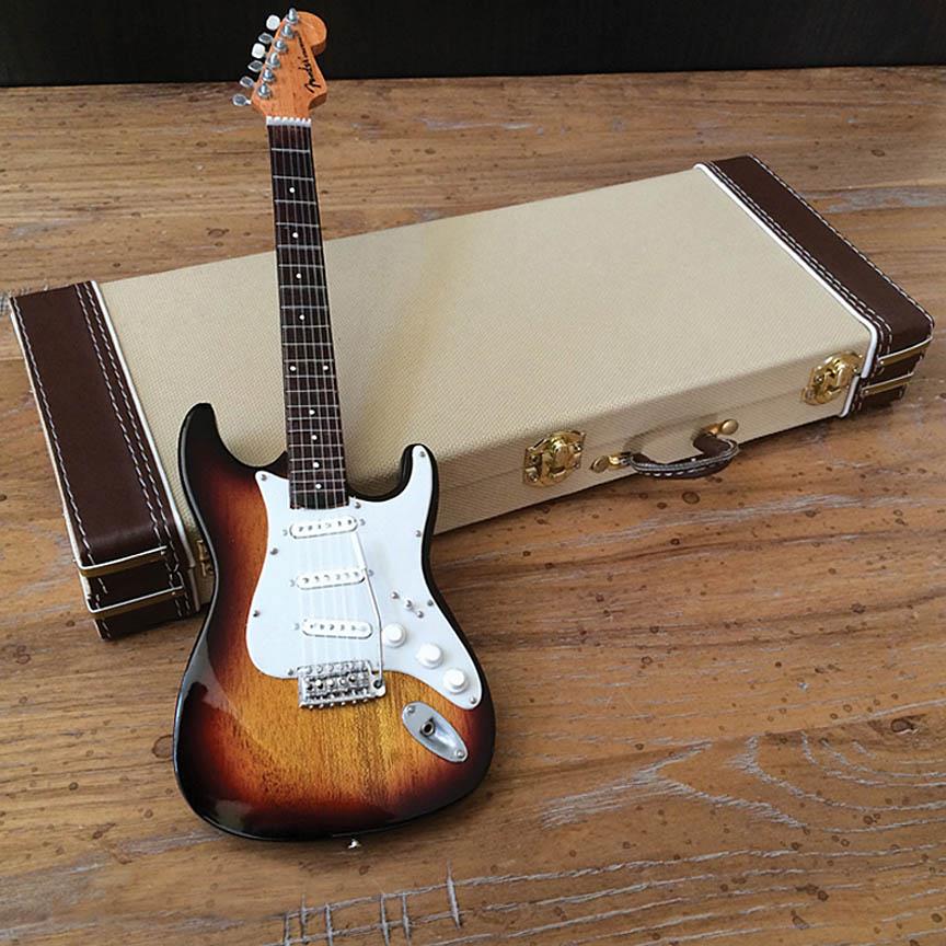 Mini Fender(TM) 60th Anniversary Strat Guitar Case - Special Case for HL00137721 - miniatura kytary