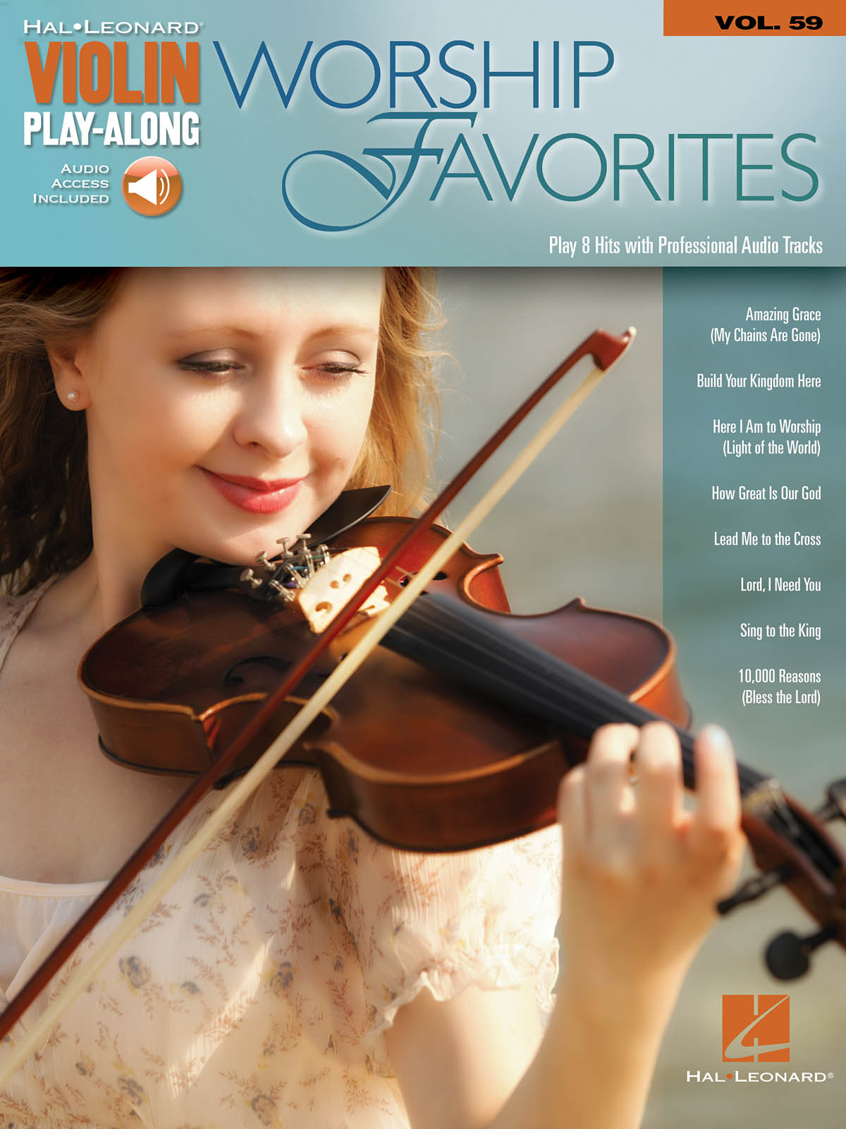 Worship Favorites - Violin Play-Along Volume 59 - noty pro housle