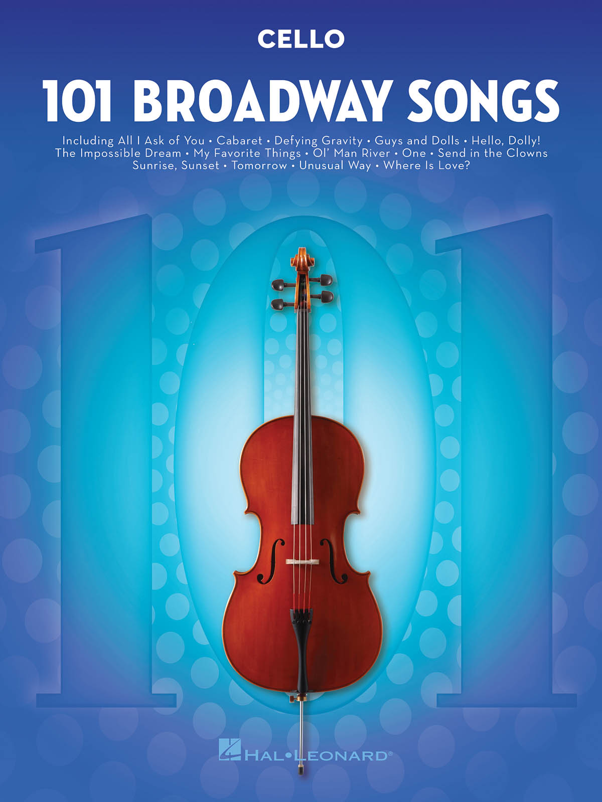 101 Broadway Songs for violoncello