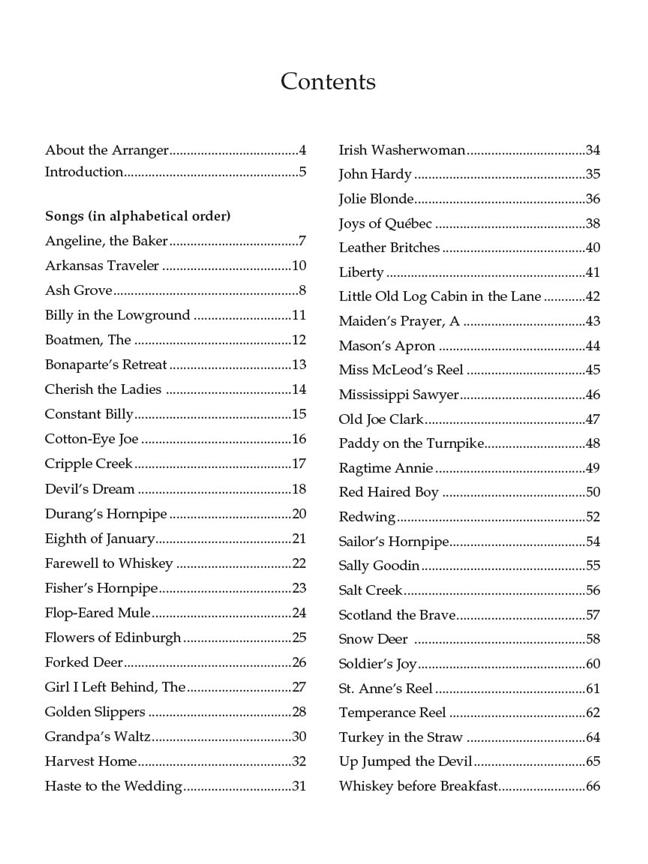 Fiddle Tunes for Mandolin - noty na mandolínu