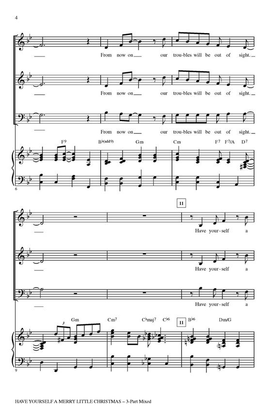 Have Yourself a Merry Little Christmas - Discovery Level 2 - pro sbor 3-Part Choir