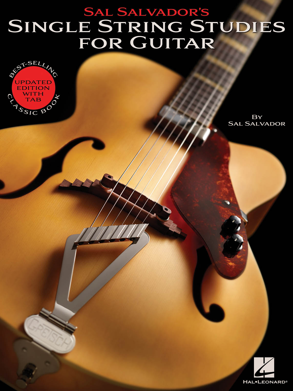 Sal Salvador's Single String Studies for Guitar - Bestselling Classic Book - Updated Edition with Tab - pro kytaru