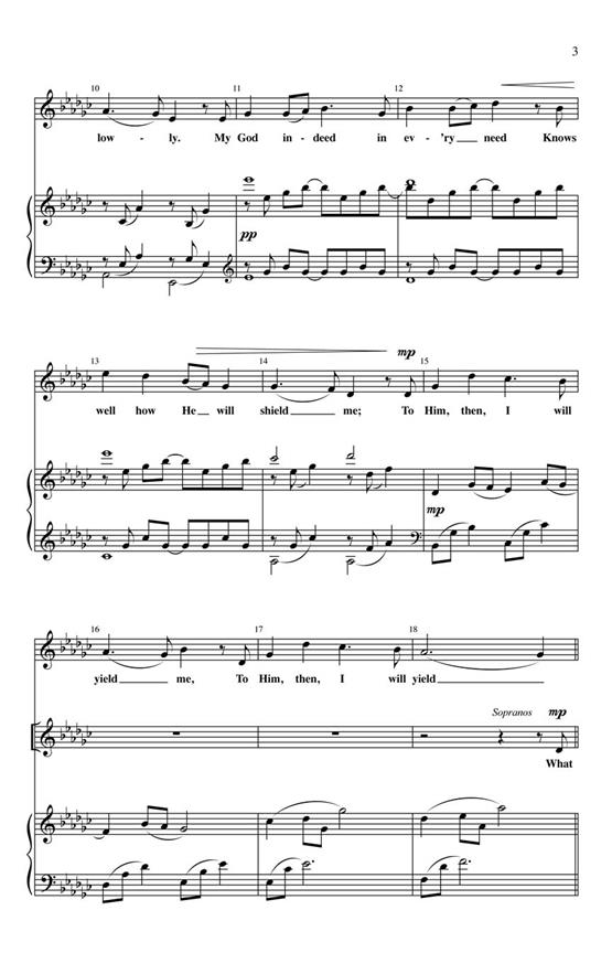 What God Ordains - pro sbor SATB