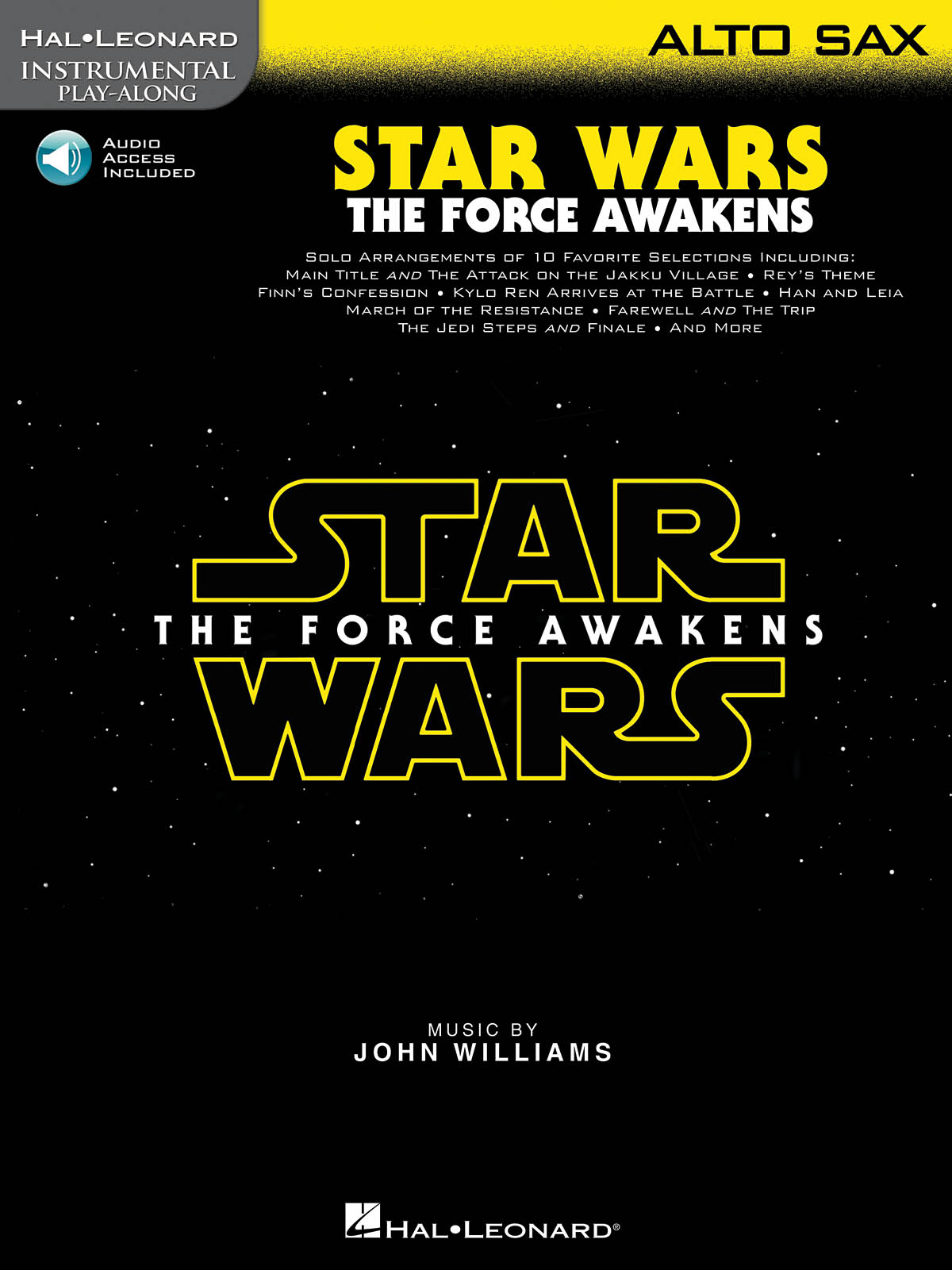 Star Wars: The Force Awakens - Alto Saxophone - Instrumental Play-Along