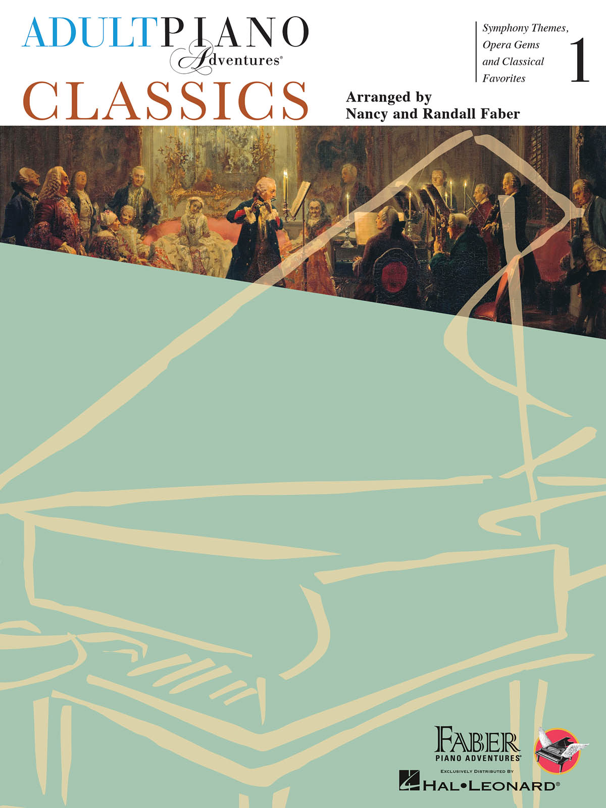 Adult Piano Adventures - Classics, Book 1 - Symphony Themes, Opera Gems and Classical Favorites - učebnice na klavír