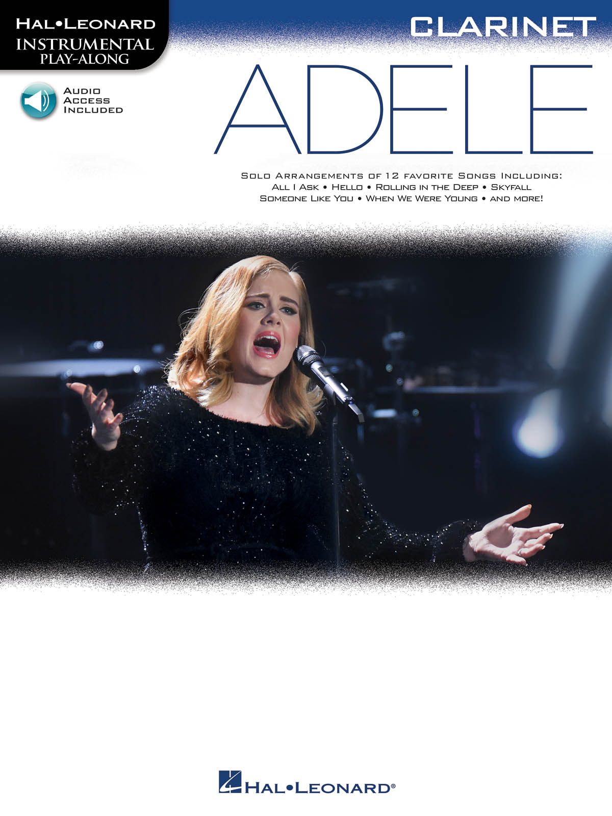 Adele noty pro klarinet - Instrumental Play-Along