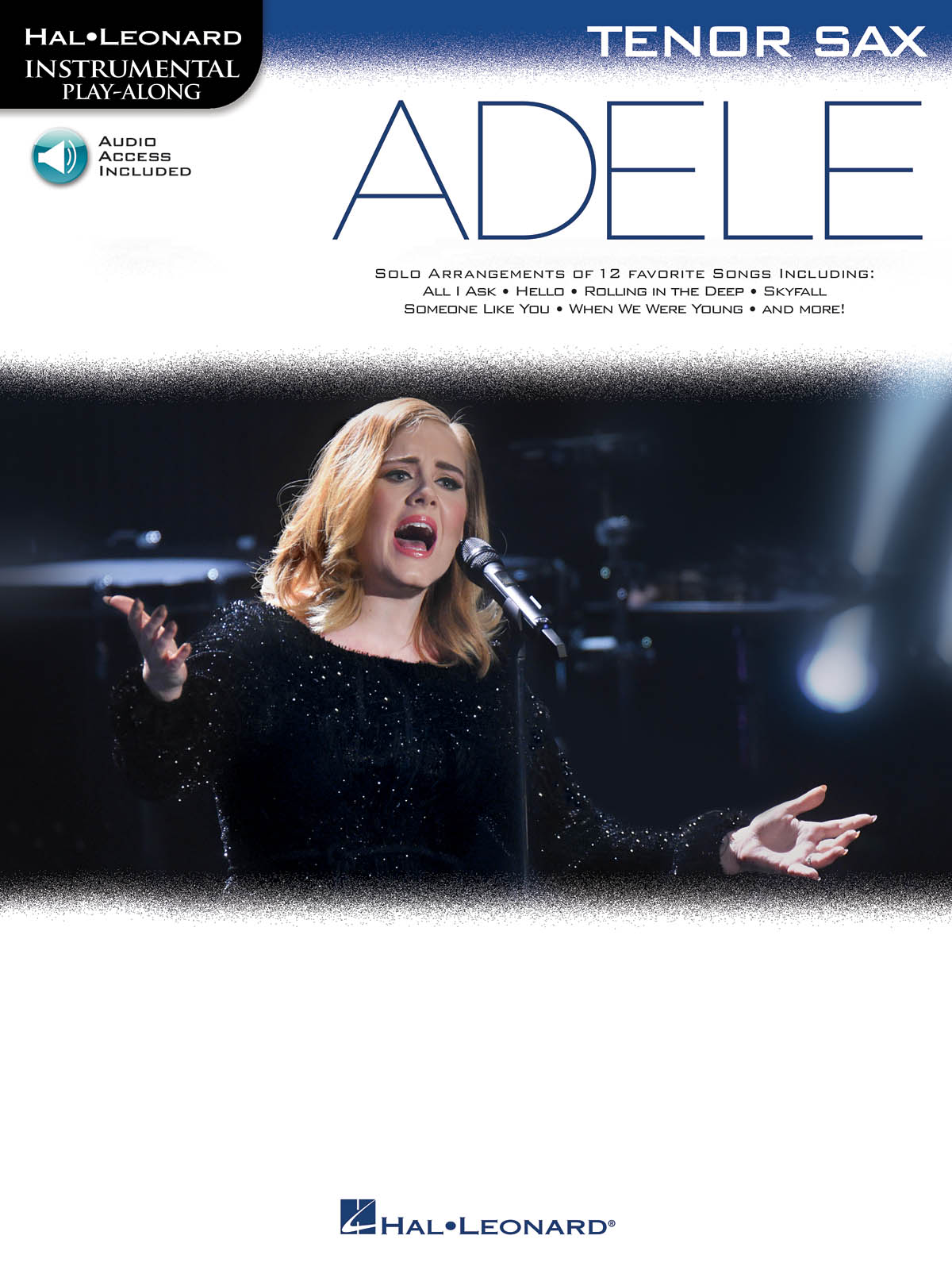 Adele noty pro Tenor Saxophone - Instrumental Play-Along