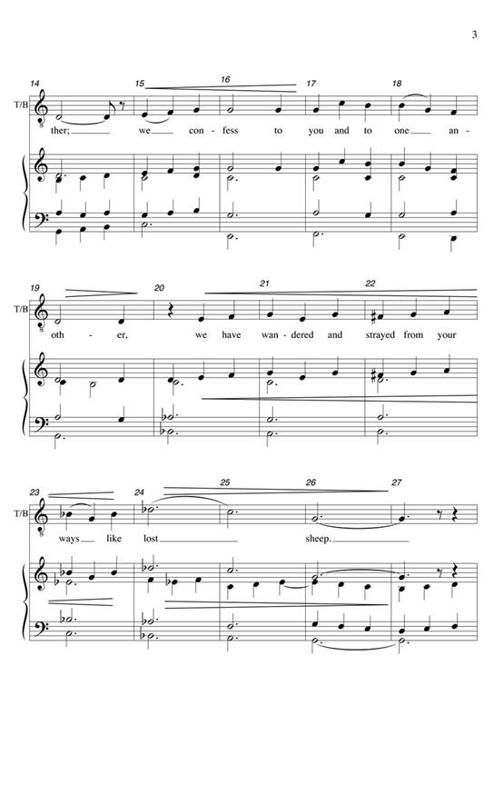 Almighty and Most Merciful Father - pro sbor SATB