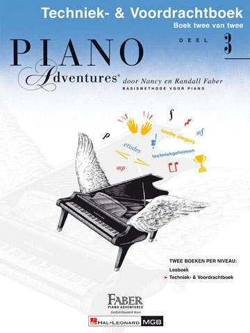 Piano Adventures: Techniek- & Voordrachtboek 3 - Deel 3 (Boek 2 van 2)