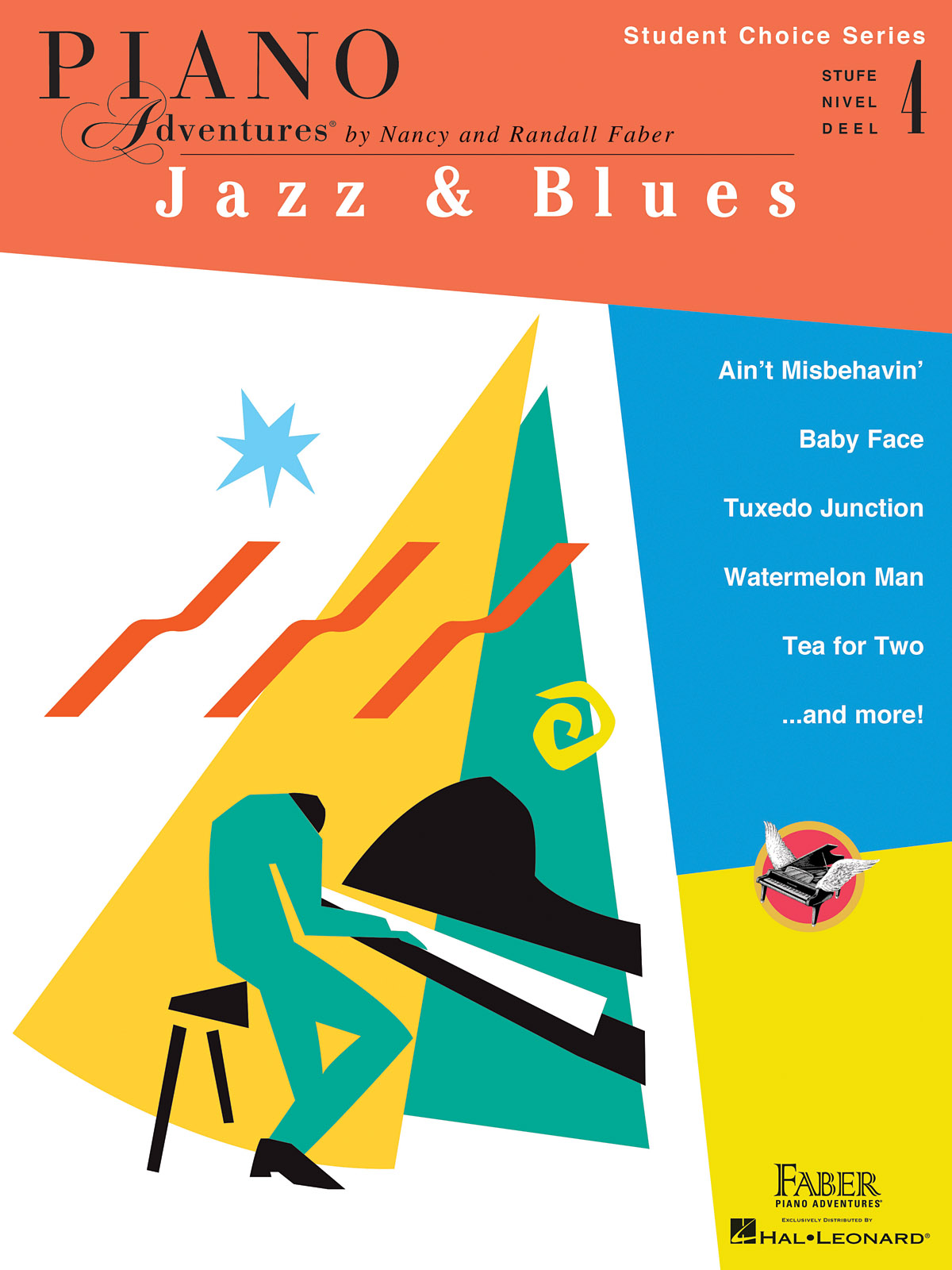 Student Choice Series: Jazz & Blues - Level 4 - učebnice klavíru