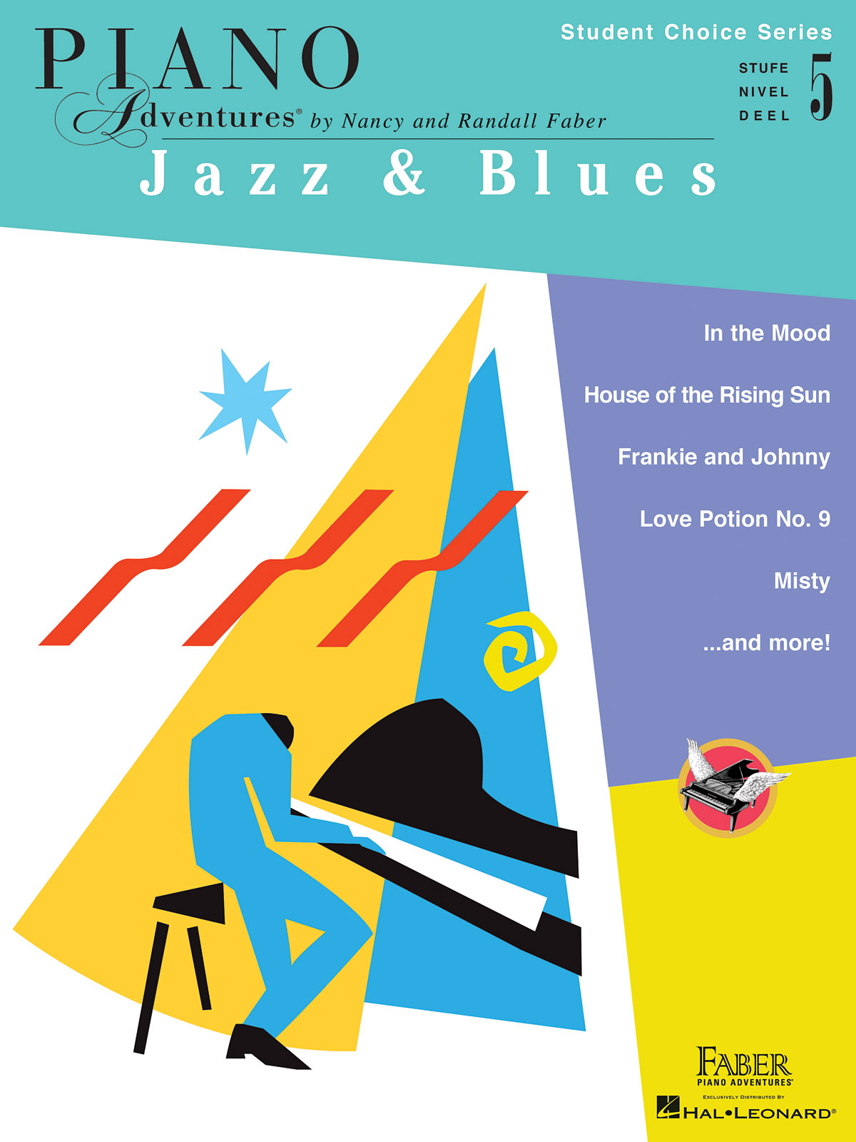 Student Choice Series: Jazz & Blues - Level 5 - učebnice klavíru