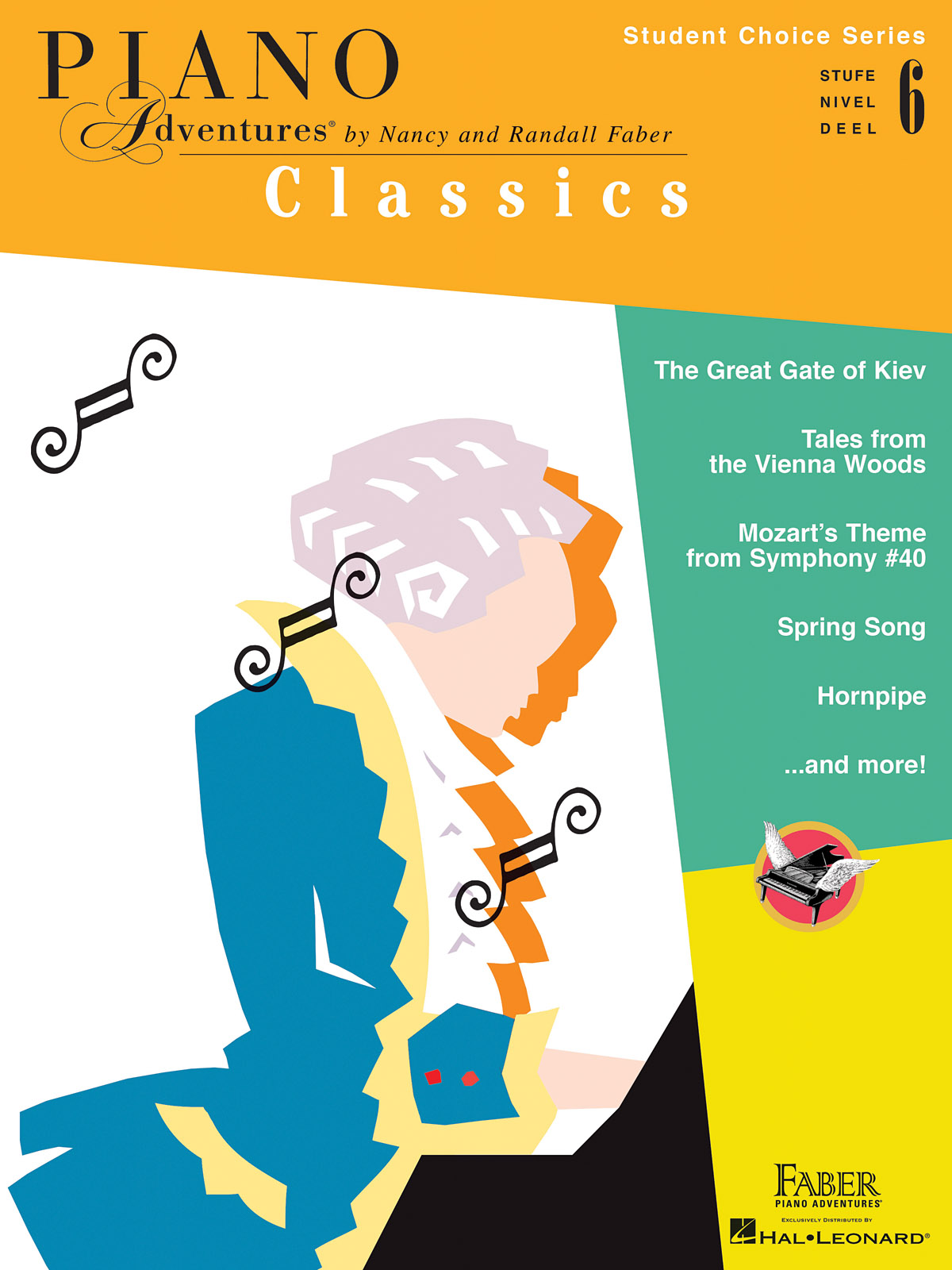 Student Choice Series: Classics - Level 6 - učebnice klavíru