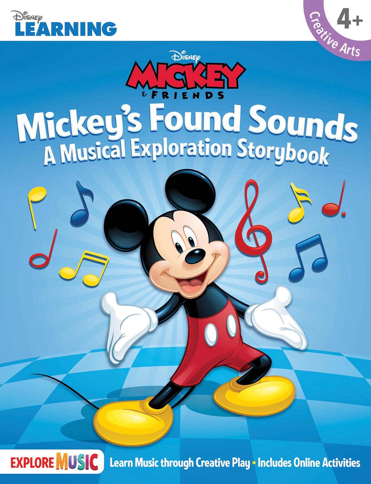 Mickey's Found Sounds - A Musical Exploration Storybook Disney Learning - pro zpěv