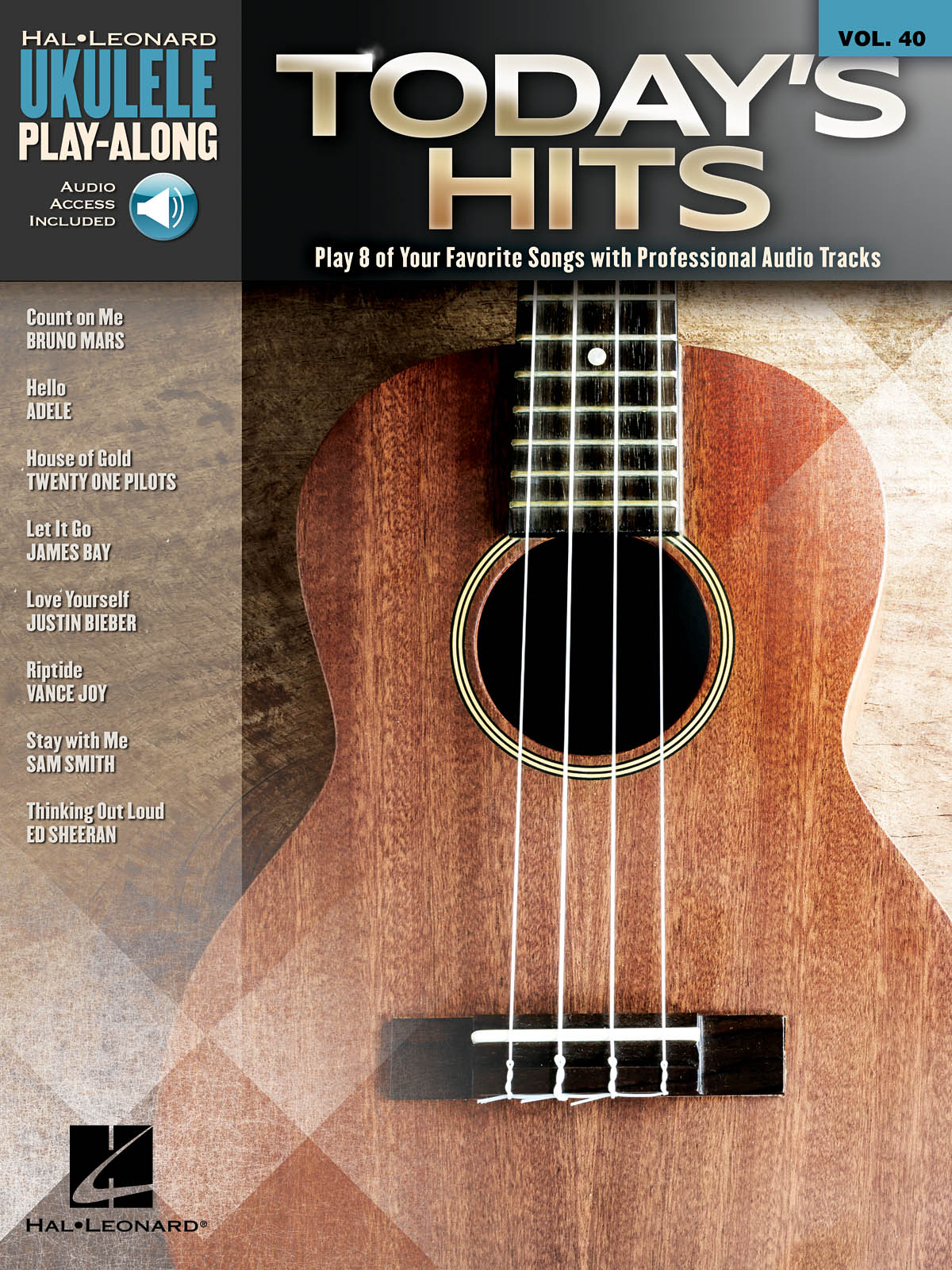 Today's Hits - Ukulele Play-Along Volume 40 - noty pro ukulele