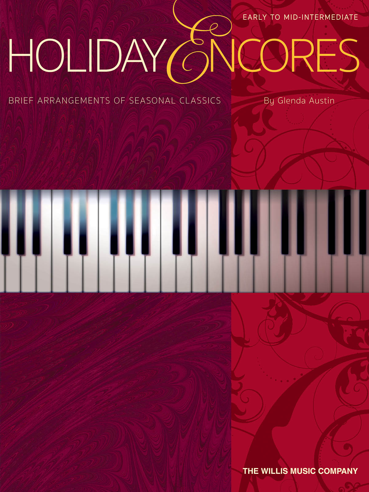 Holiday Encores - Early to Mid-Intermediate Level - populární písně na klavír