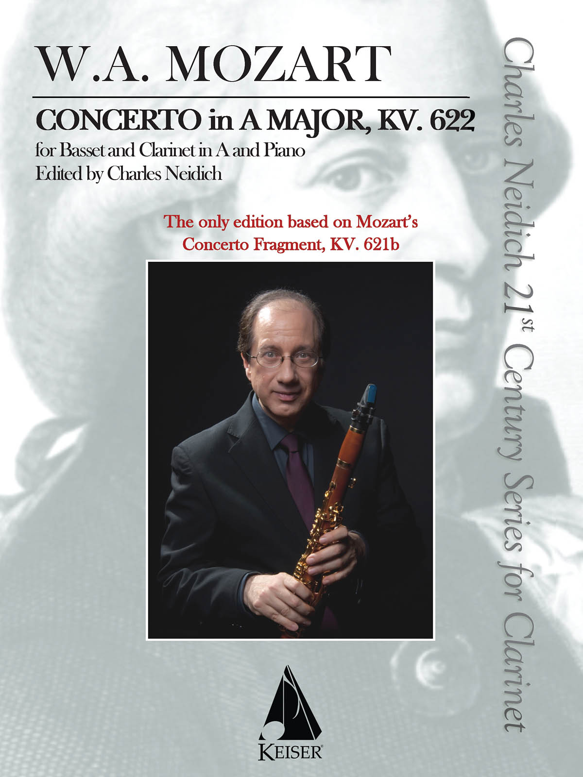 Clarinet Concerto, K. 622 - klarinet a klavír