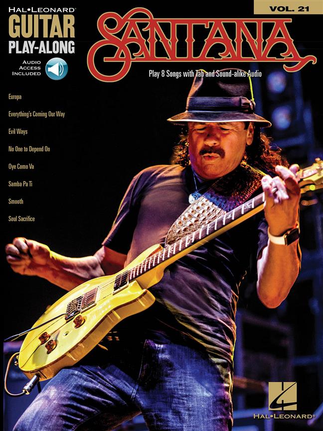 Santana - Guitar Play-Along Volume 21