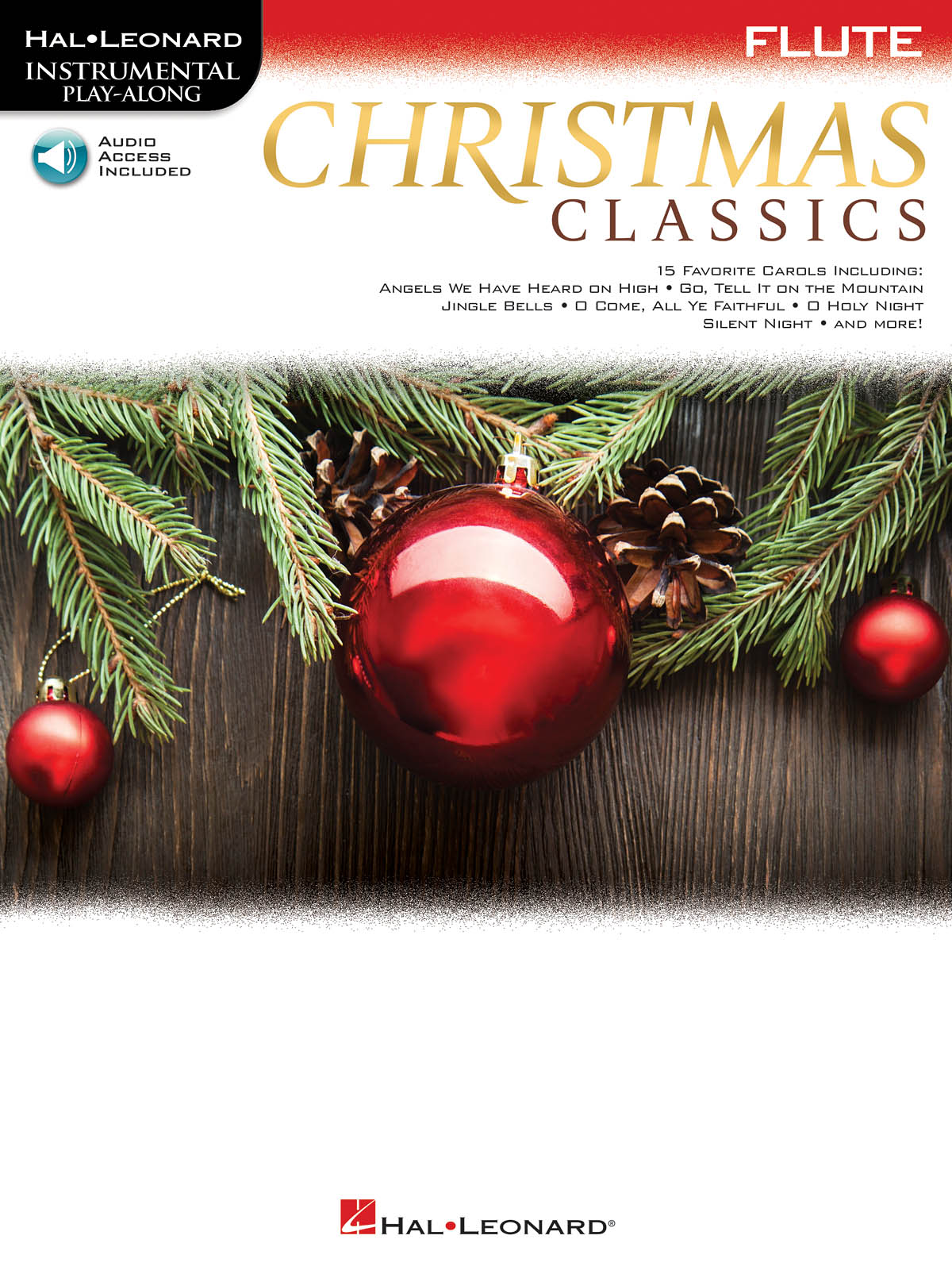 Christmas Classics - Flute - Instrumental Play-Along - vánočné melodie pro příčnou flétnu