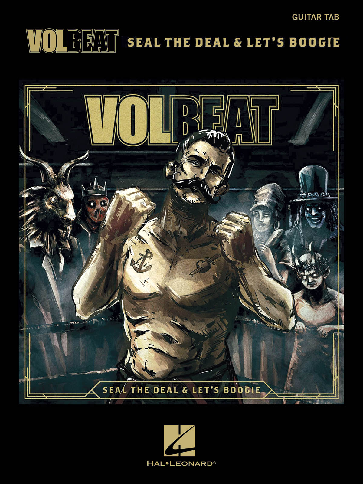 Volbeat - Seal The Deal & Let's Boogie - Tab Transcriptions with Lyrics - písně na kytaru s TAB