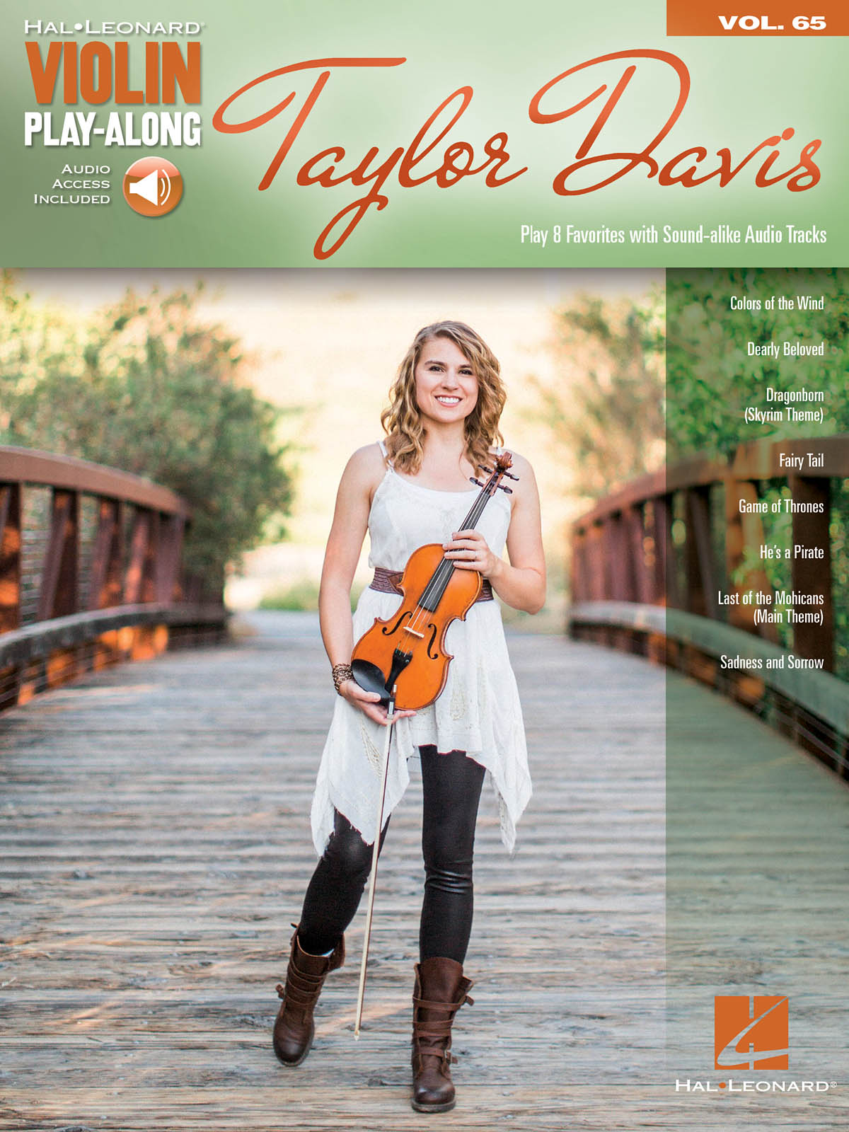 Taylor Davis - Violin Play-Along Volume 65 noty pro sólové housle