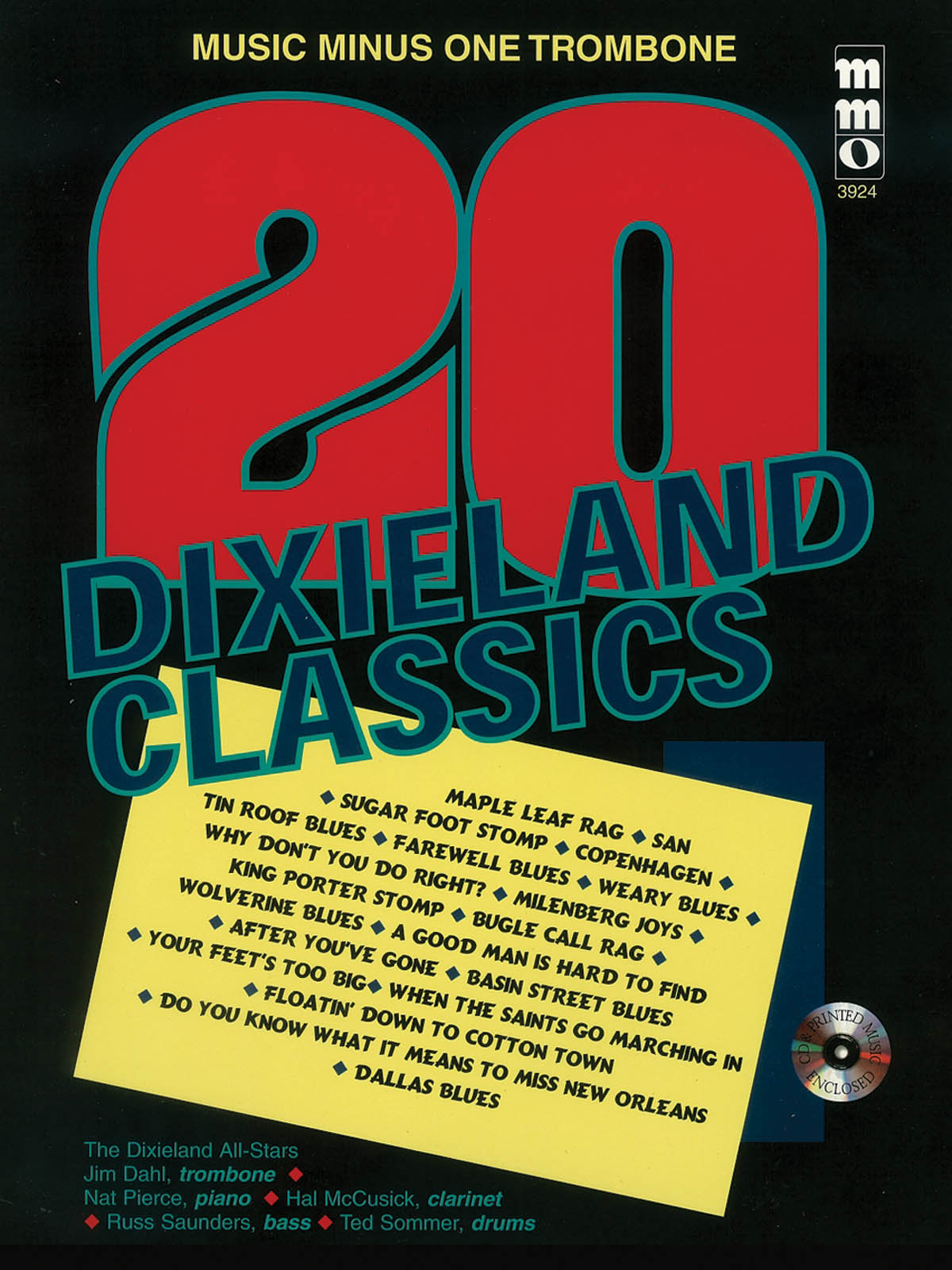 Twenty Dixieland Classics - Music Minus One Trombone - noty na trombon