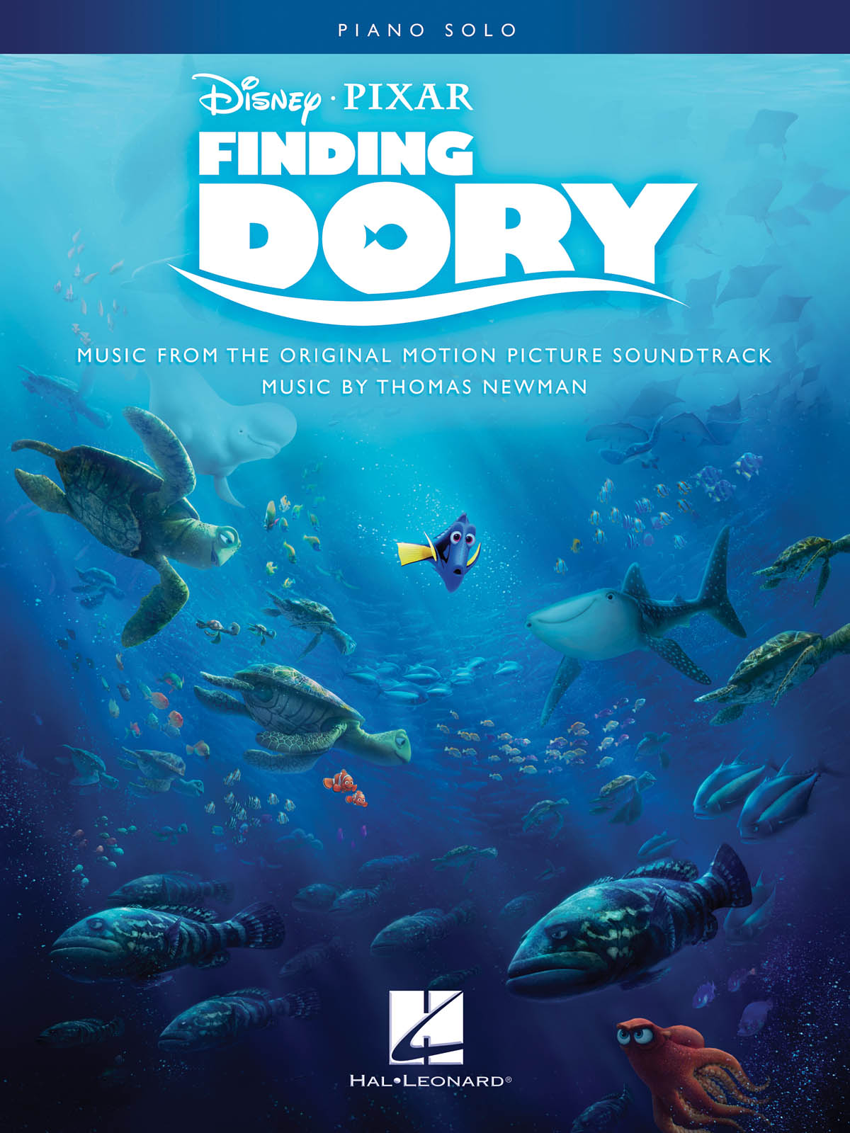 Finding Dory - Music from the Motion Picture Soundtrack - filmové melodie na klavír