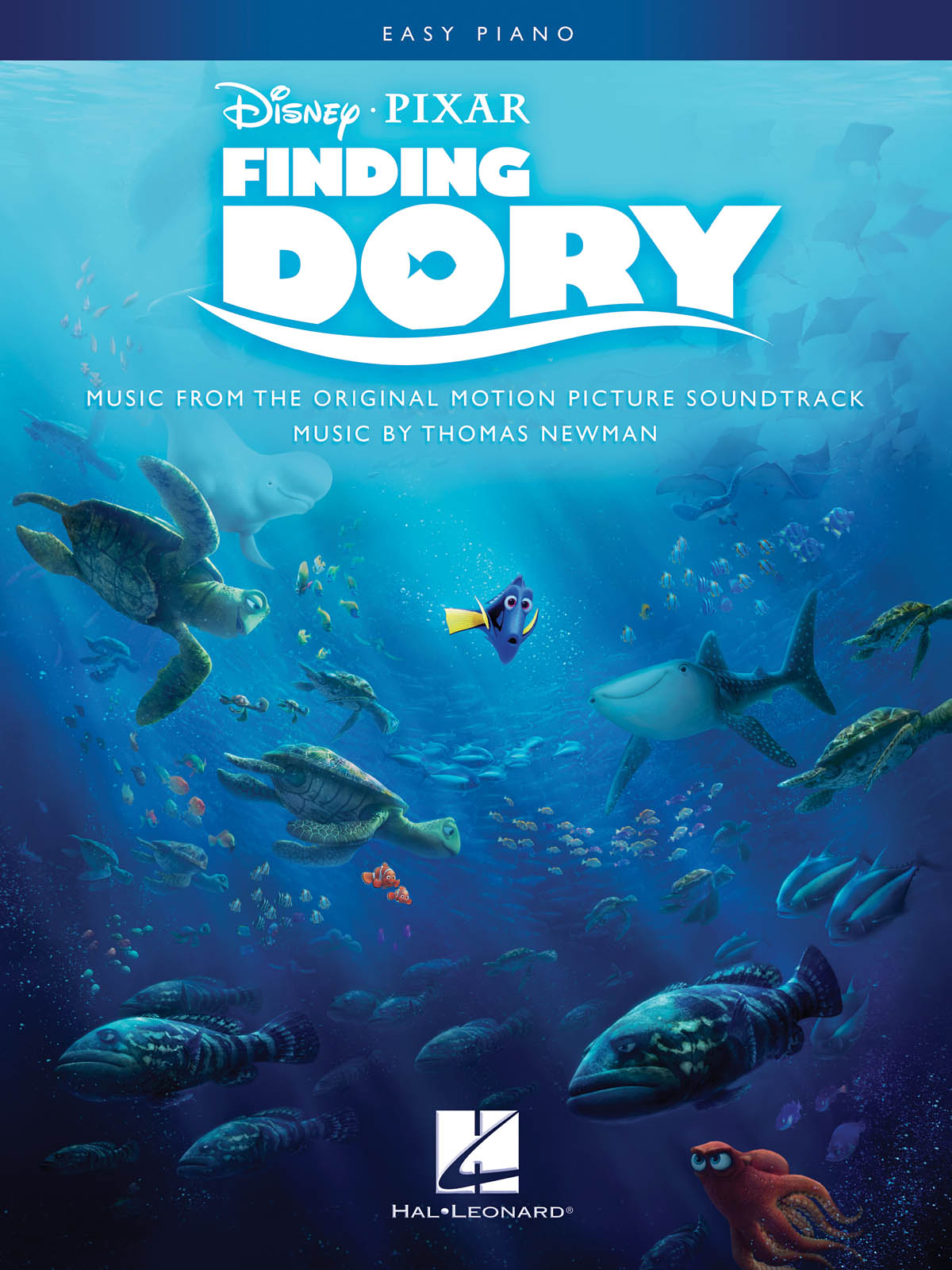 Finding Dory - Music from the Motion Picture Soundtrack - snadné pro klavír