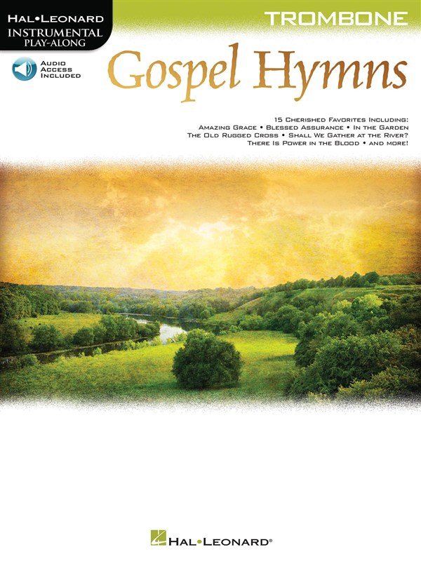 Gospel Hymns for Trombone (Book/Audio)