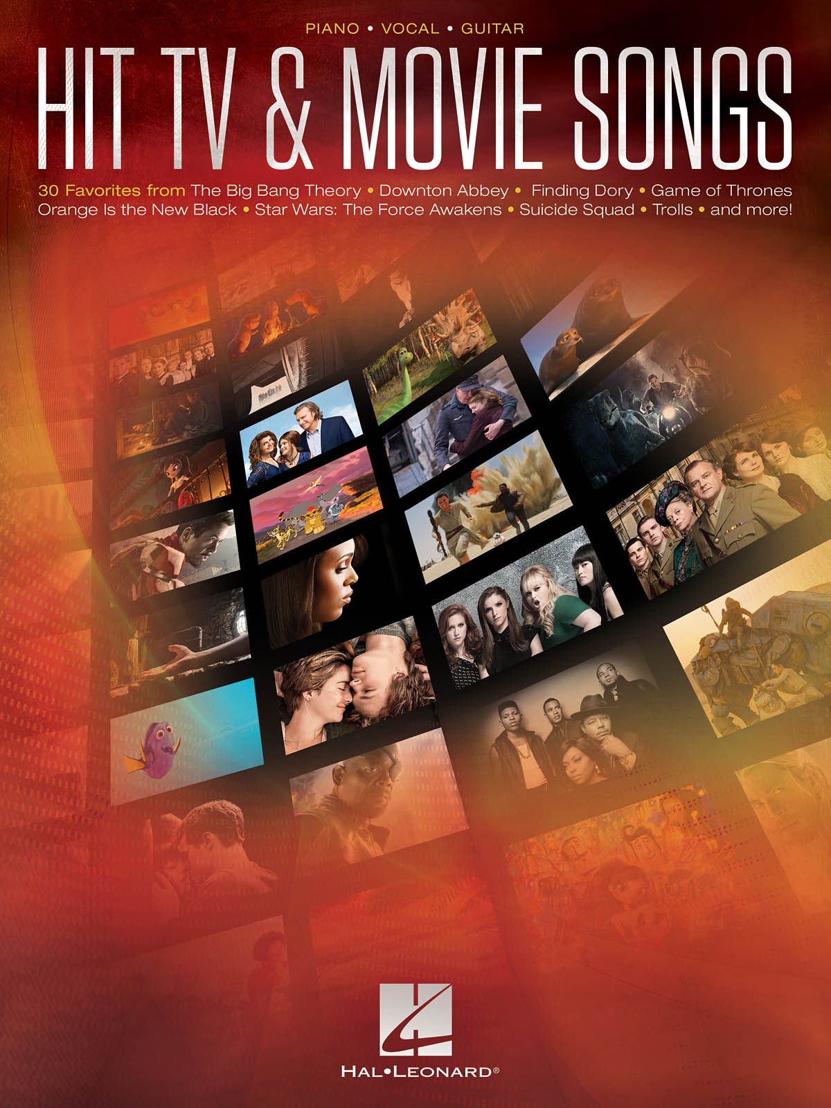 Hit TV &  Movie Songs - 30 filmových a televizních skladeb pro klavír
