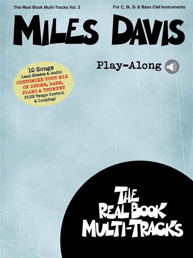 Miles Davis Play-Along - Real Book Multi-Tracks Volume 2 - skladby pro nástroje v ladění C, B, Es