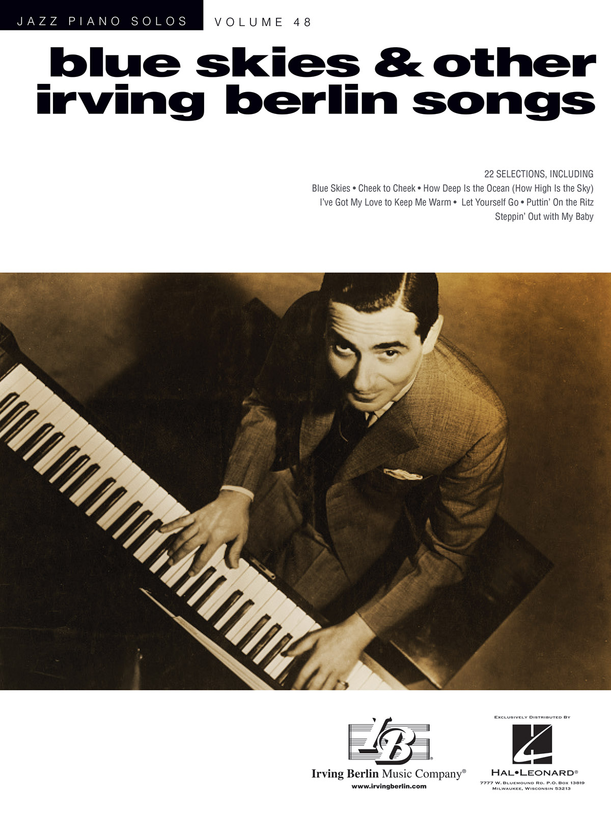 Blue Skies & Other Irving Berlin Songs - Jazz Piano Solos Series Volume 48