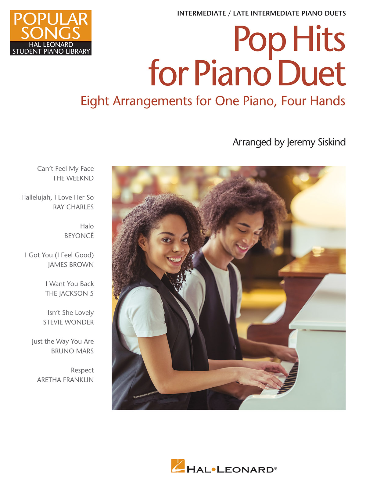 Pop Hits for Piano Duet - Popular Songs Series - 8 Arrangements for One Piano, Four Hands