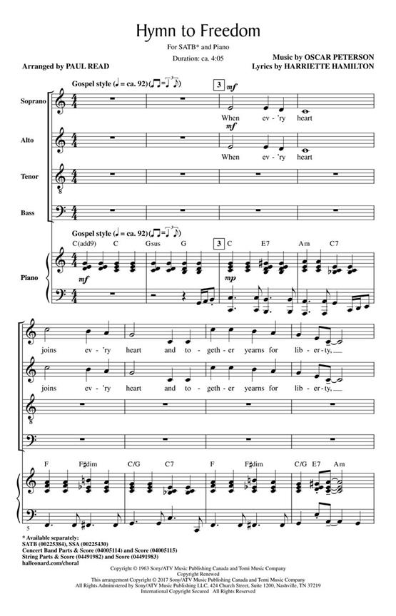 Hymn to Freedom