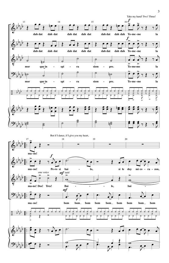 La Danza Del Corazon - pro sbor SATB